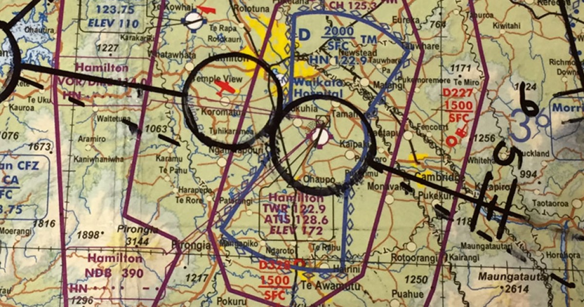 NZ Week 12 VFR Navigation Pilot L3 Airline Academy (CTC